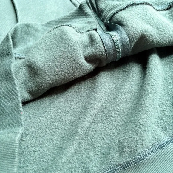 PINK Victoria's Secret Dark Green Crest Hoodie - Picture 6 of 6